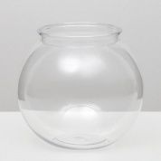 Аквариум круглый пластиковый Barbus AQUARIUM 018, 3 литра – купить по низкой цене