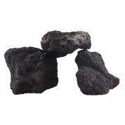 Декорация природная PRIME Камень Черный вулканический М 10-20см (уп.20кг. +/-5%) – купить по низкой цене