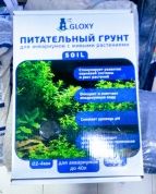Питательный грунт Gloxy Soil для аквариумов с живыми растениями и акваскейпинга, коричневый, 5кг (5л), фракция 2-4мм