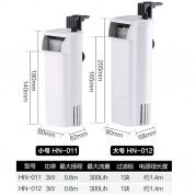 Фильтр-водопад кассетный для черепах SunSun HN-012, 3W, для низкого уровня воды (300л/ч, акв. до 120л) – купить по низкой цене