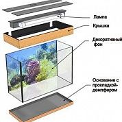 Zelaqua аквариум с тумбой прямоугольный 120 л. – купить по низкой цене