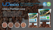 UDeco Premium Lava M - "Лавовая крошка", 3-5 мм, пакет 6 л