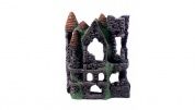 Грот "Декси" - Замок темный №195 (19,5х9х22,5) угловая декорация – купить по низкой цене