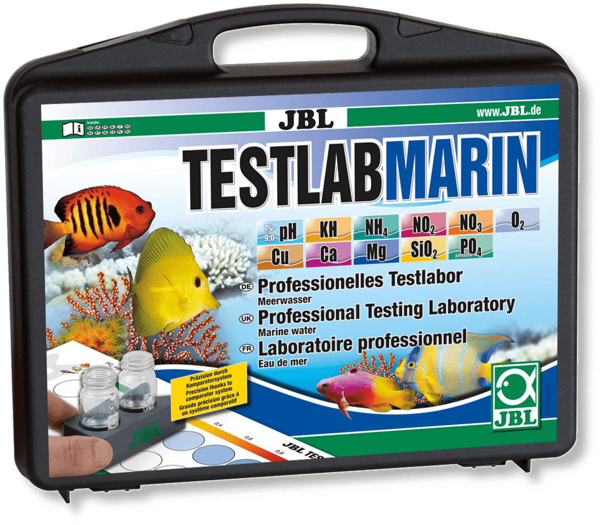 Testlab Marin JBL. JBL Testlab Marin тесты для аквариумной воды. JBL PH тесты для аквариума чемодан. Тесты для воды JBL Testlab. Анализ аквариумной воды