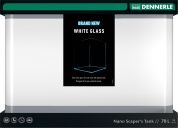 Аквариум Dennerle Nano Scaper's Tank White Glass 70 литров, из осветленного стекла – купить по низкой цене