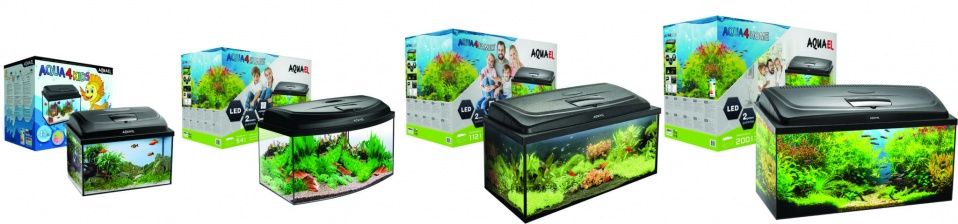 Новые аквариумы AQUAEL Aqua 4