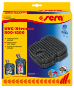 SERA Фильтрующая губка чёрная с рифлением для фильтра UVC-Xtreme 800/1200 – купить по низкой цене