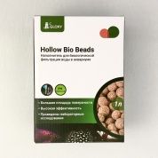 Наполнитель для биологической фильтрации воды Gloxy Hollow Bio Beads 1л