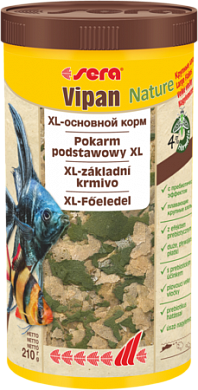 Корм для рыб Sera VIPAN Nature 1л