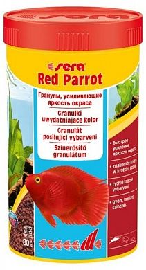 Корм для рыб Sera RED PARROT 1л