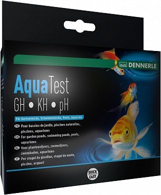 Тест для воды Dennerle KH PH Aqua Test GH