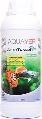 Кондиционер для воды Aquayer АнтиТоксин Vita, 1 л