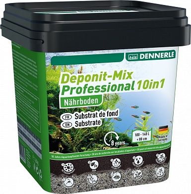 Субстрат питательный Dennerle Deponit Mix Professional 10in 1 4,8кг