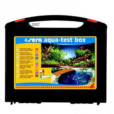 SERA aqua test box - расширенный набор капельных тестов для воды.