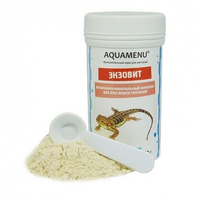 АкваМеню "Экзовит" 100 мл. – витаминно-минеральный комплекс для всех видов рептилий