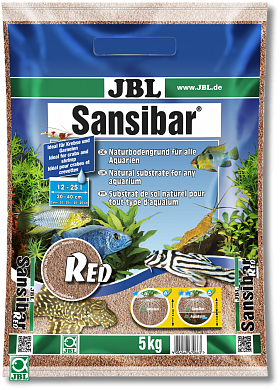 Грунт JBL Sansibar Red 5 кг