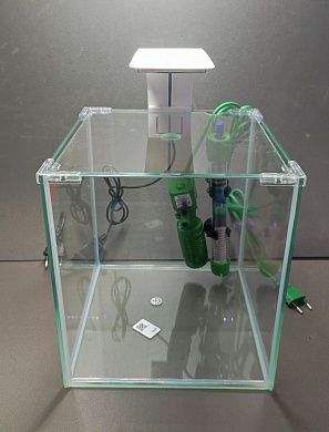 Аквариум нано куб 10 литров с оборудованием