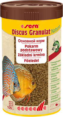Корм для рыб Sera PREMIUM DISCUS GRANULES Nature 500мл