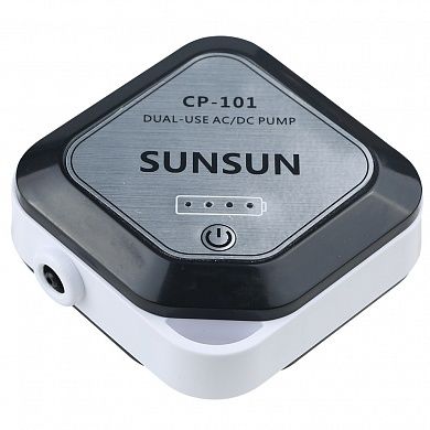 Компрессор SunSun CP-101 AC/DC, 1,0W (1,5л/мин) регулируемый