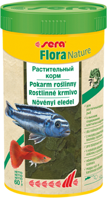 Корм для рыб Sera FLORA Nature 1л