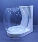 NW03 WHITE, аквариум для содержания петушков объём 3л, свет LED-3 белых диода