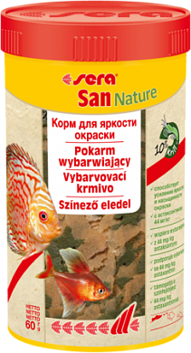 Корм для рыб Sera SAN Nature 1л