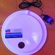 Крышка-светильник круглая Д25 LED