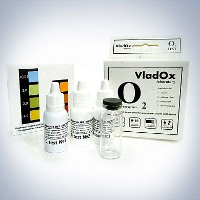 VladOx O2 тест - профессиональный набор для измерения концентрации кислорода